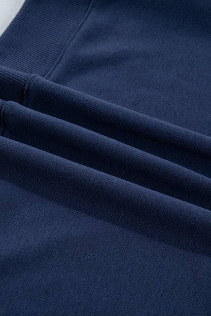 ATHLETIC DIVISION Colorblock Long Sleeve Graphic Sweatshirt