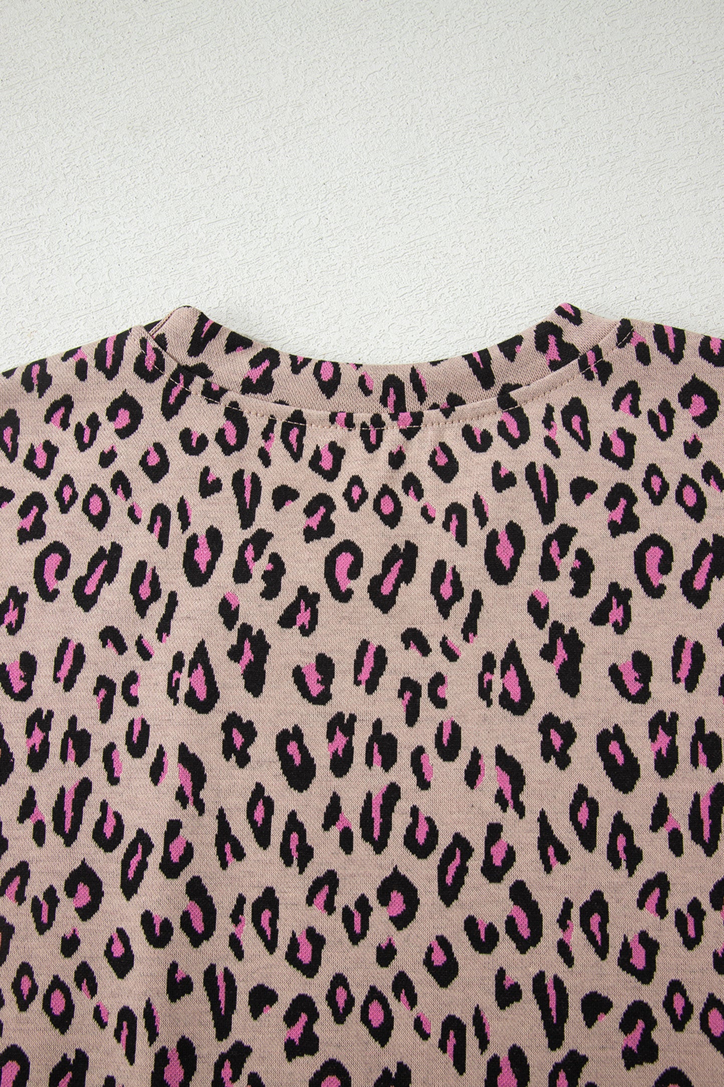 Leopard Short Sleeve Tee & Pants Set