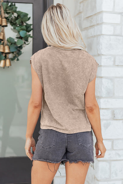 Western Cowgirls Don't Cry Graphic Tank Top