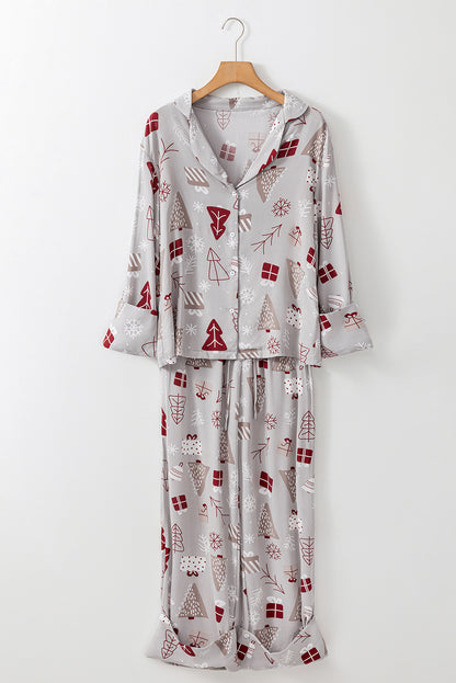 Christmas Shirt and Pants Pajama Set