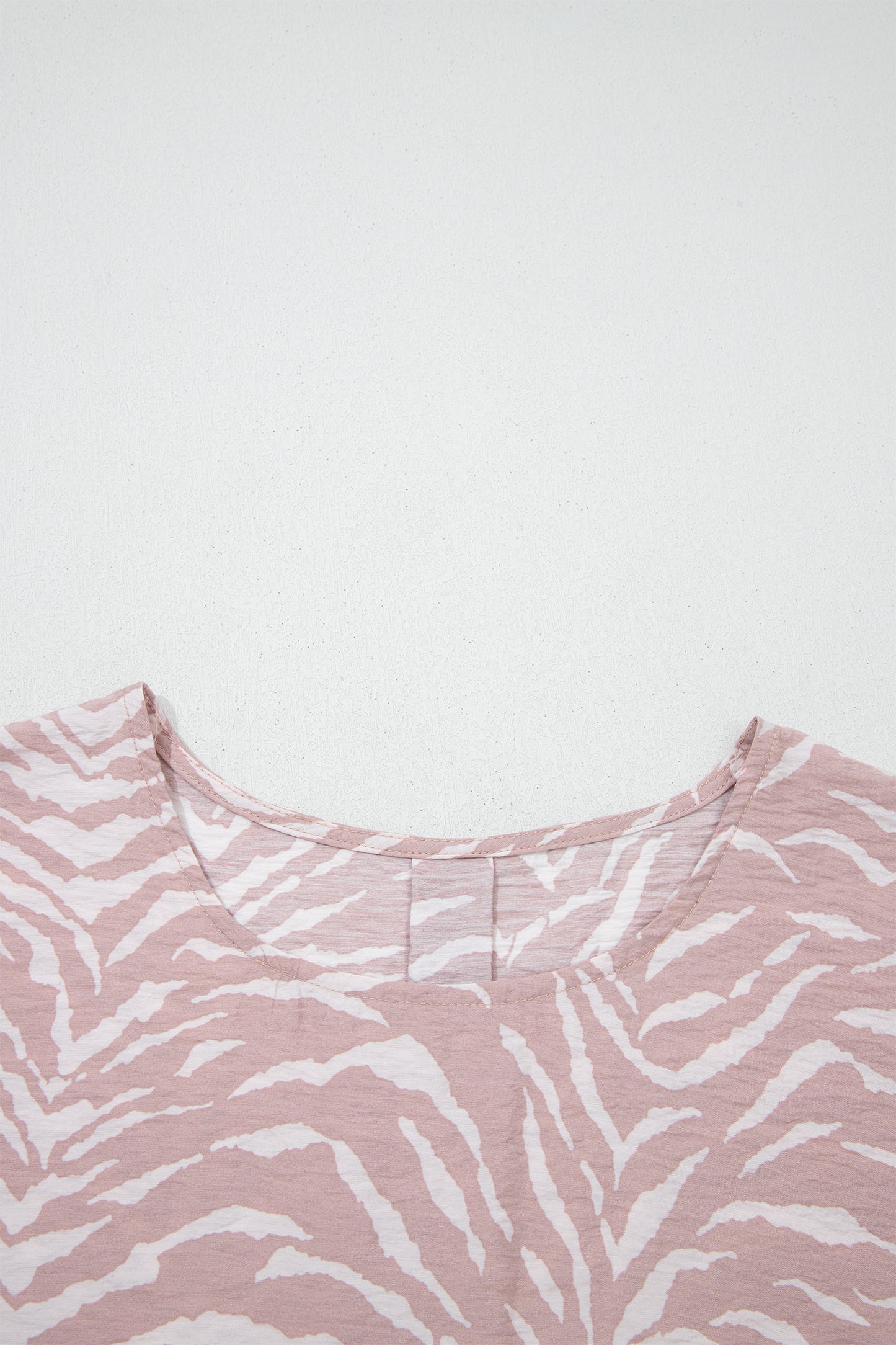 Abstract Zebra Top & Shorts Lounge Set