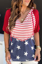 Stars and Stripes Hooded T-Shirt