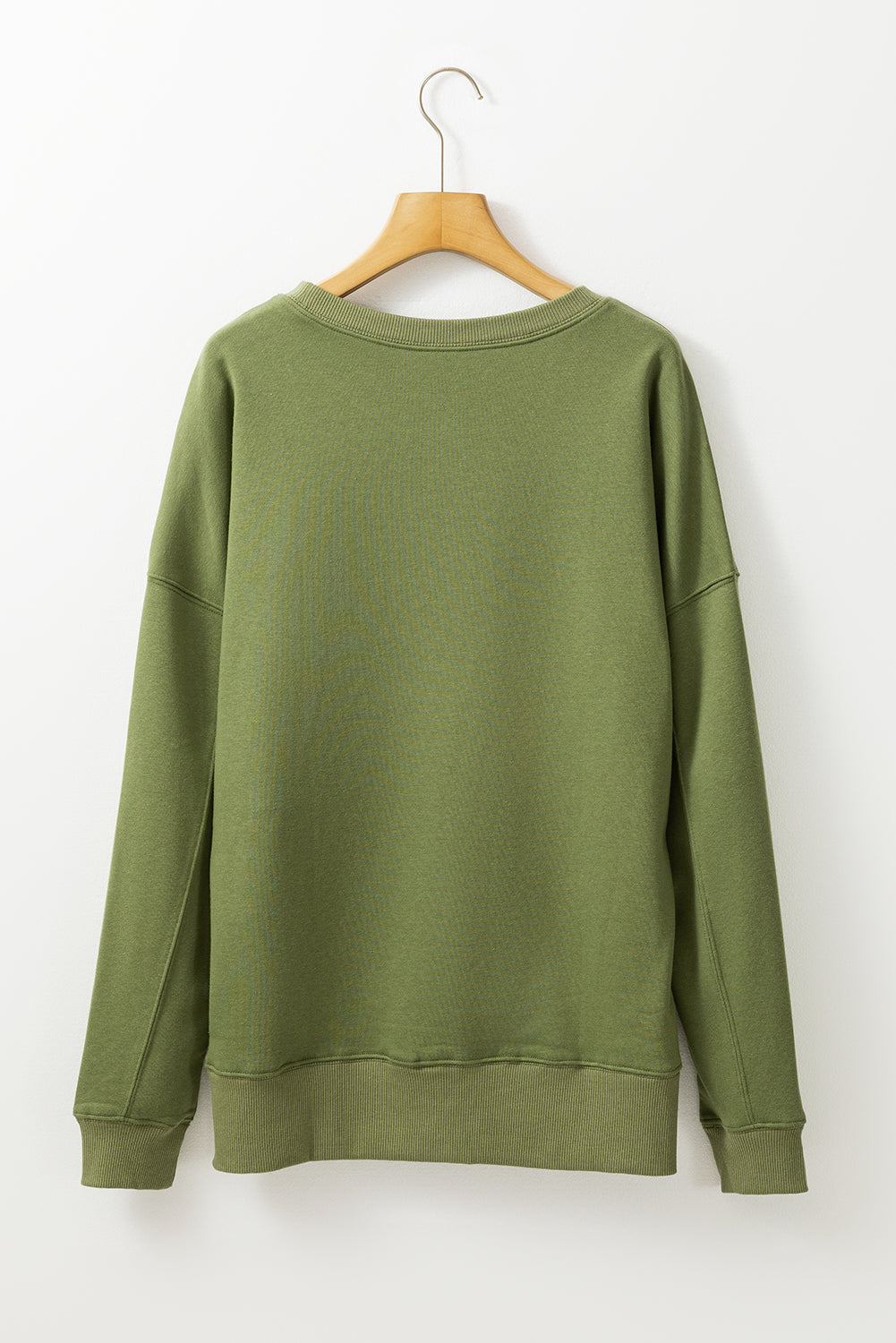 Kangaroo Pocket Drop Shoulder Sweatshirt