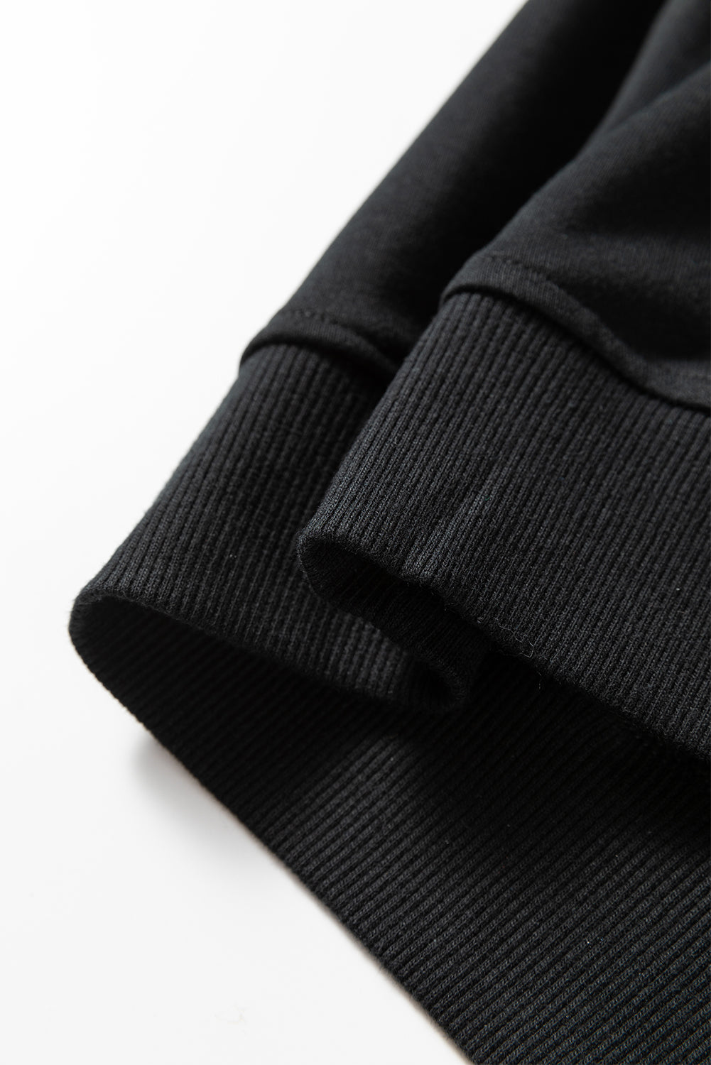 Patchwork Contrast Piping Pullover and Mini Skirt Set