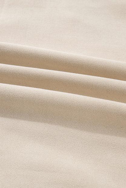 Western Suede Sherpa Lined Jacket