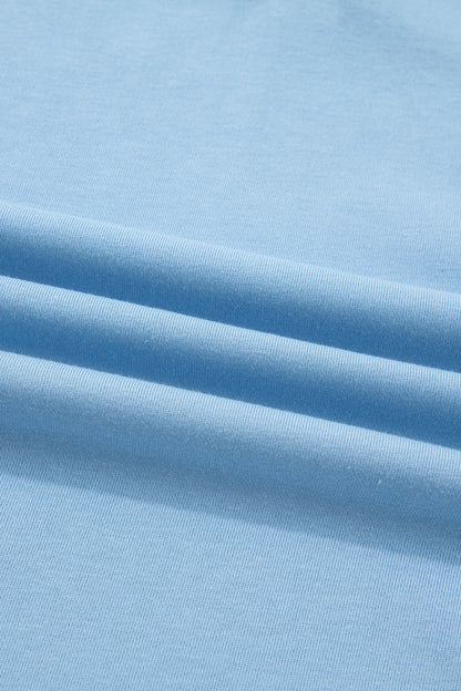 Solid Snap Button Scallop Hem Polo Mini Dress