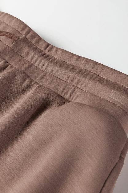 Solid Drop Shoulder Sweatshirt & Mini Skirt Set