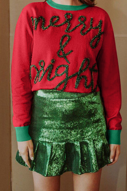 Tinsel Merry & Bright Sweater