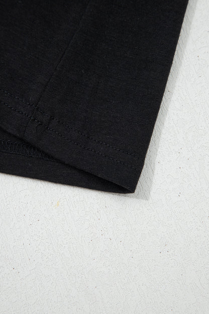 Plus Size Solid Bow-Tie Peplum Tank Top