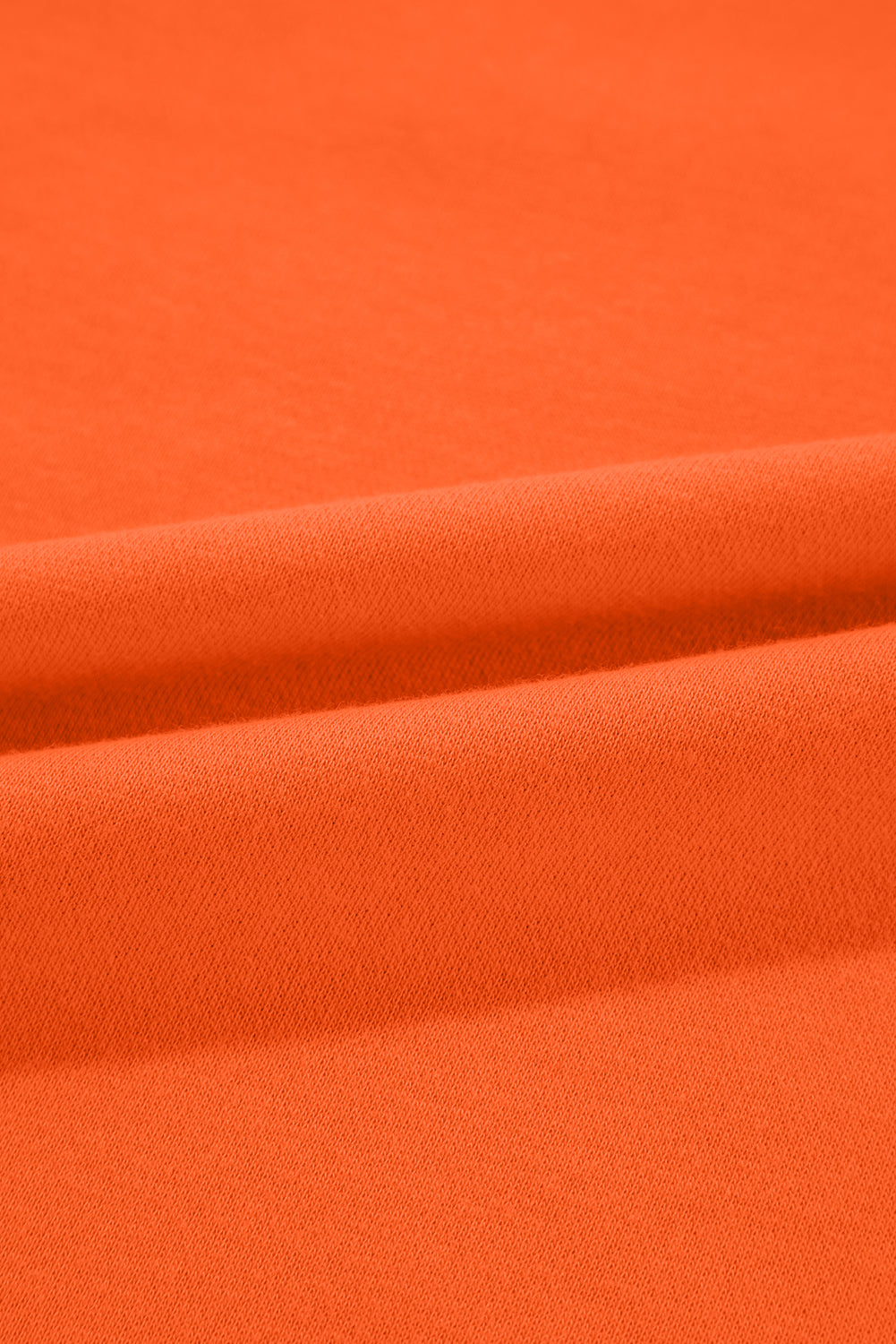 Solid Drop Shoulder Crewneck Pullover Sweatshirt