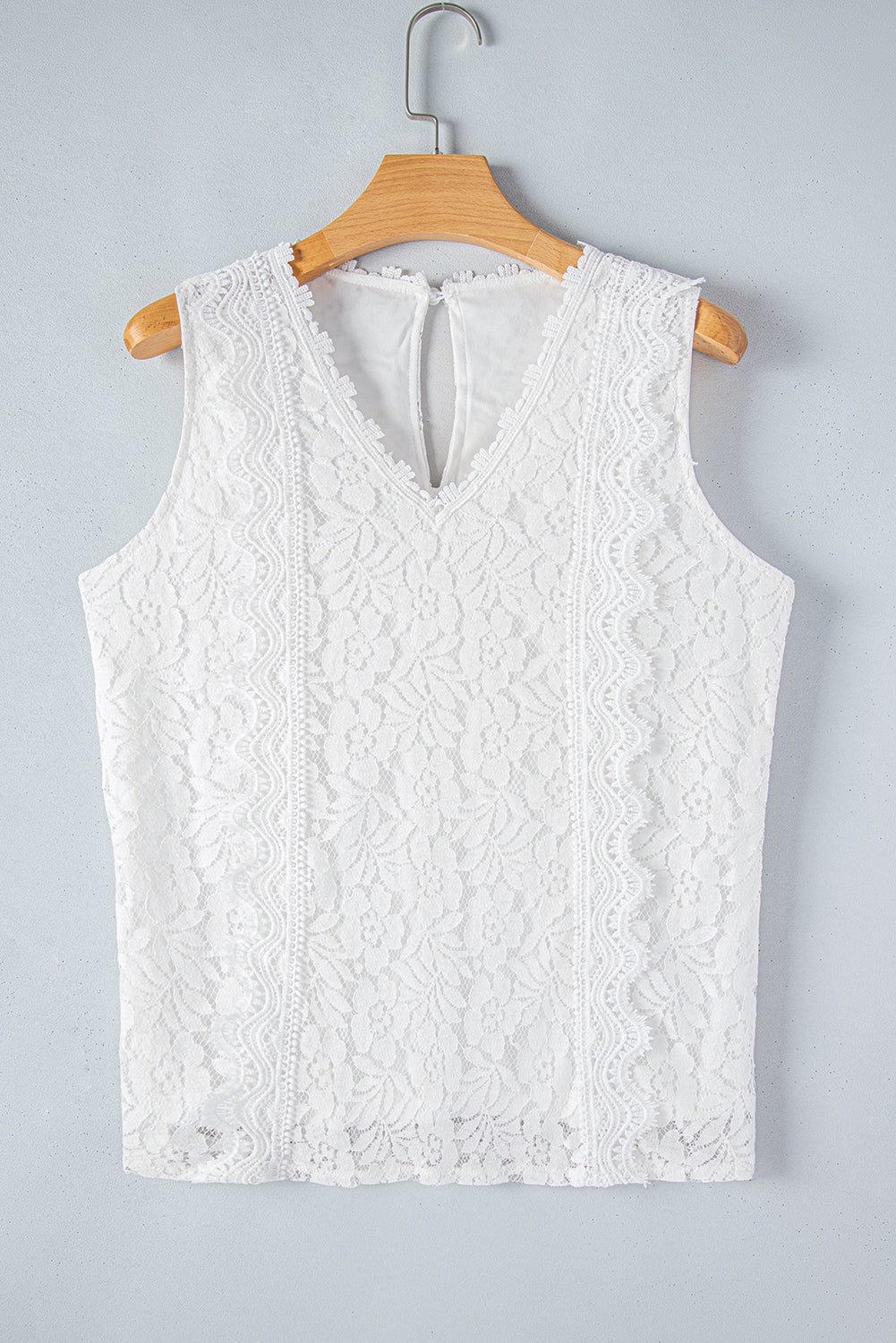 Lace V-Neck Tank Top