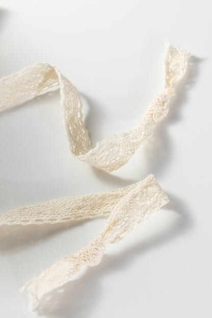 Ribbed Knit Leopard & Lace Drawstring Hoodie