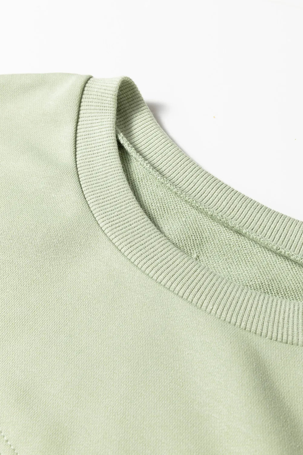 Floral Plaid Patchwork Sleeve French Terry Top