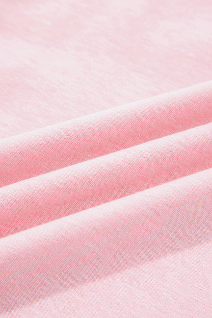 Floral Colorblock Patchwork Chest Pocket Long Sleeve Top