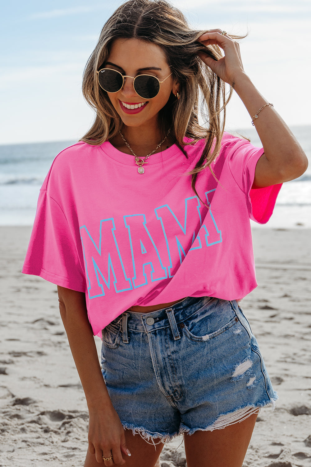 MAMA Short Sleeve Graphic T-Shirt