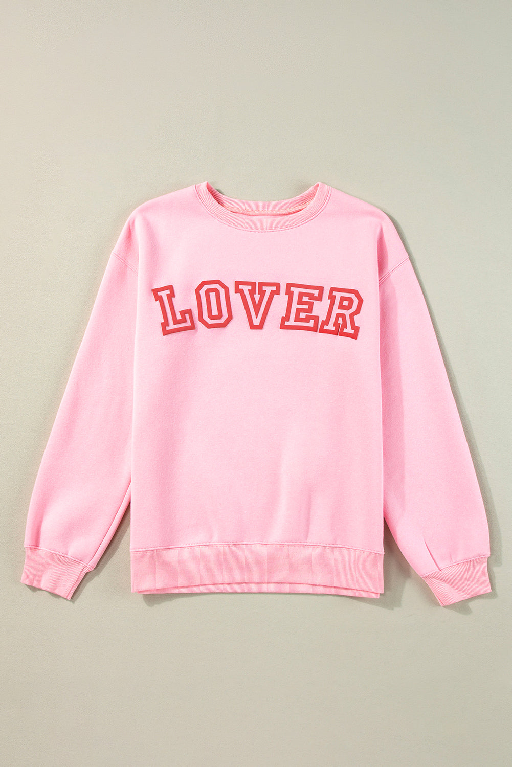 Valentine LOVER Drop Shoulder Pullover Sweatshirt