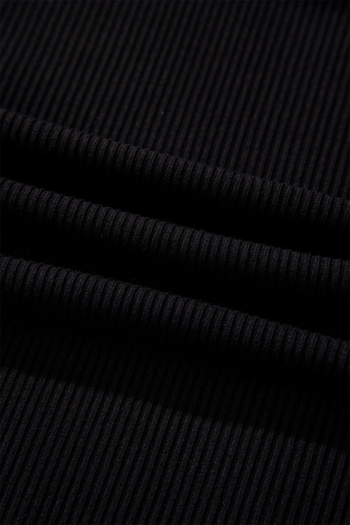 Solid Ribbed Round Neck Long Sleeve Bodysuit