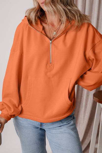 Fleece Lined Kangaroo Pocket Hoodie