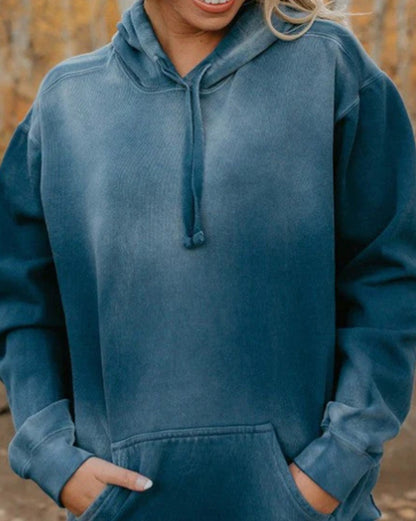 Mineral Wash Kangaroo Pocket Hoodie