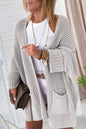 Oversized Open Front Sweater Cardigan