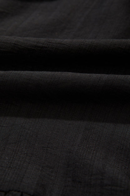 Plus Size Leopard Ruffle V-Neck Smocked Waist Dress