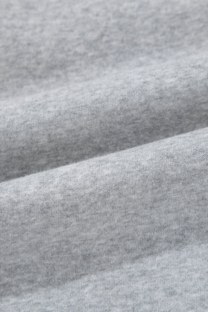 Solid Crisscross Elastic High Waist Sweatpants