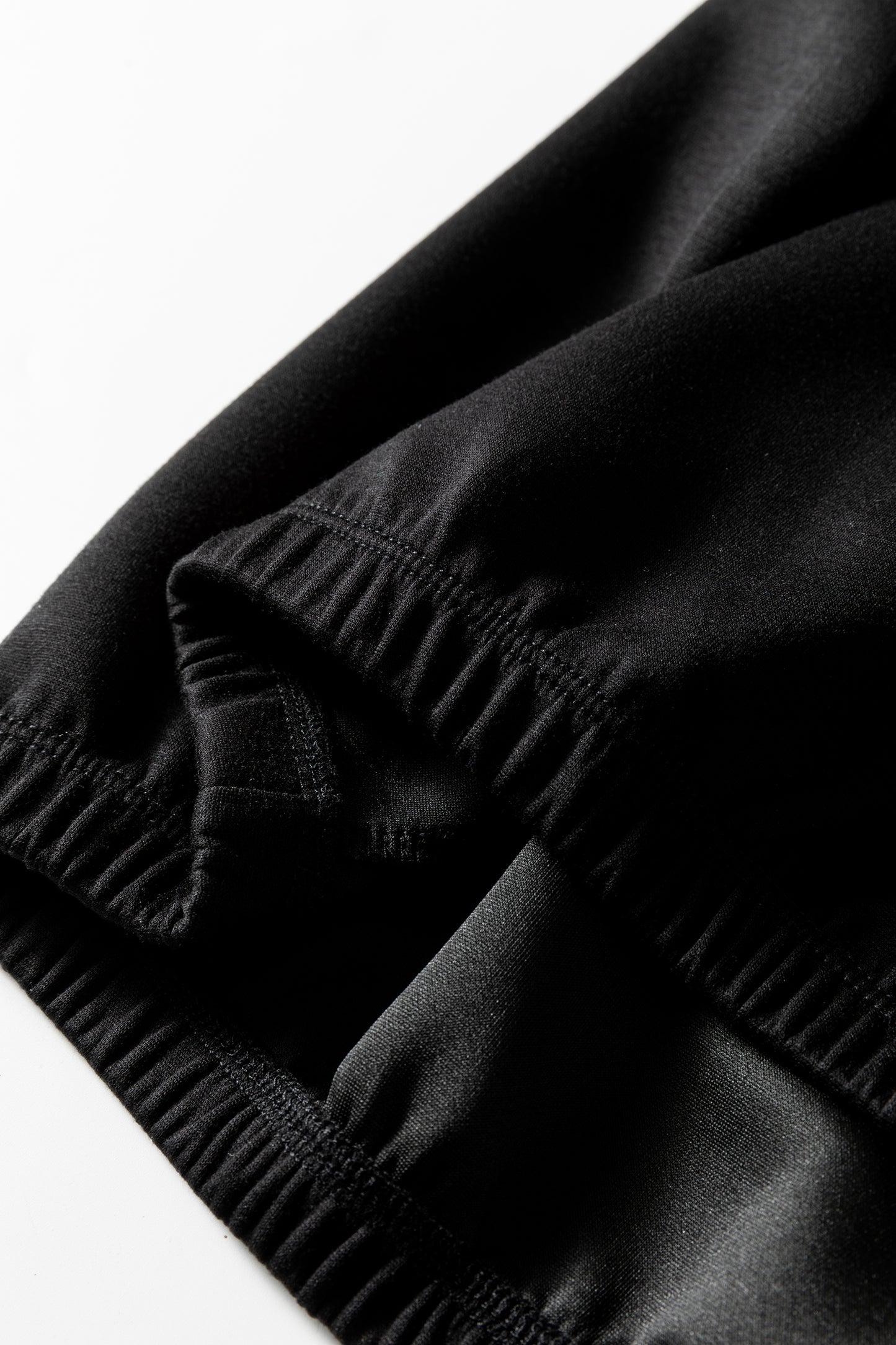 Leopard Contrast Drawstring Hood Drop Shoulder Top