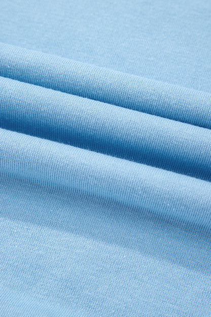 Colorblock Stripe Top and Shorts Set