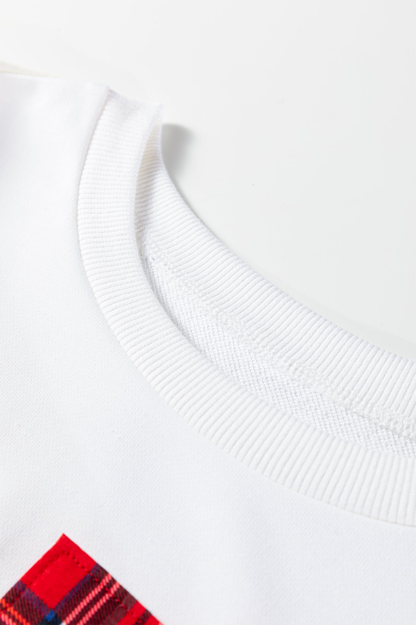 Christmas Plaid MERRY Crewneck Sweatshirt