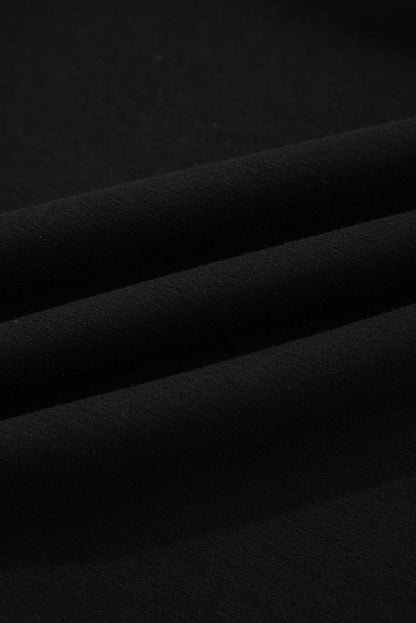 Solid Quarter-Zip Top and Drawstring Pants Set