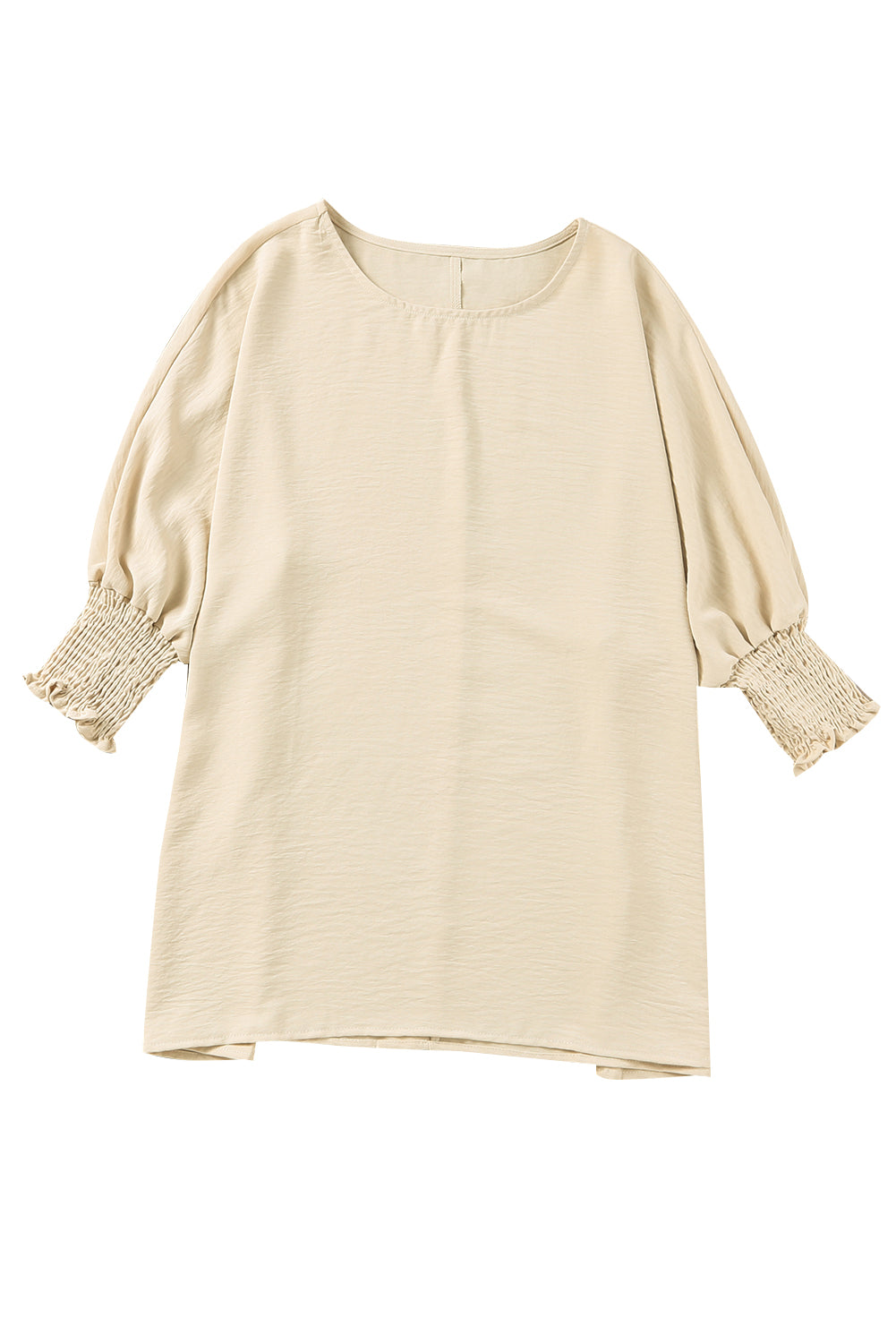 Smocked Wrist Shift Top