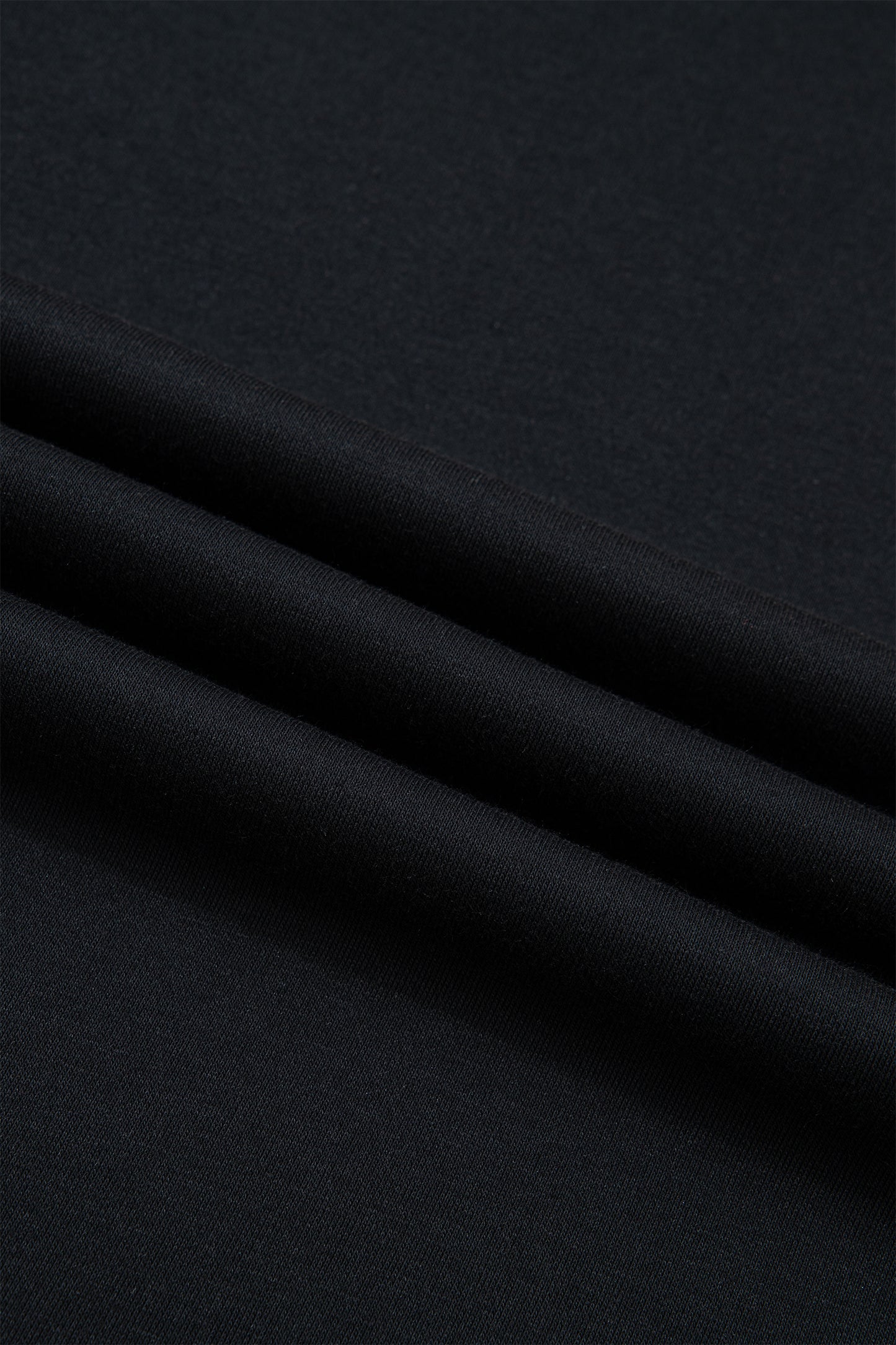 Solid Drop Shoulder Long Sleeve Top