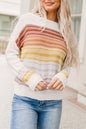 Stripe Long Sleeve Sweater