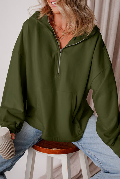 Fleece Lined Kangaroo Pocket Hoodie