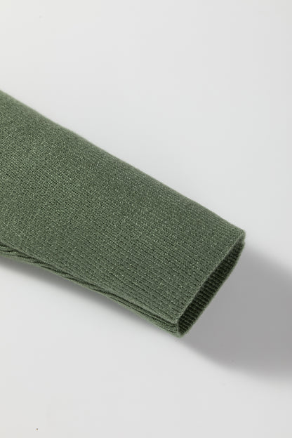 Stripe Colorblock Patchwork Dolman Sleeve Sweater