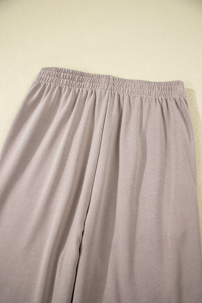 Varsity Stripe Crewneck Pullover and Sweatpants Set