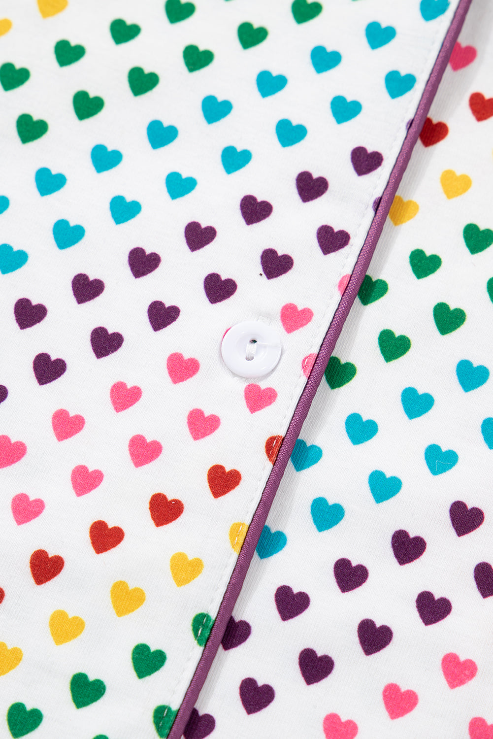 Valentine Heart Top and Pants Pajama Set