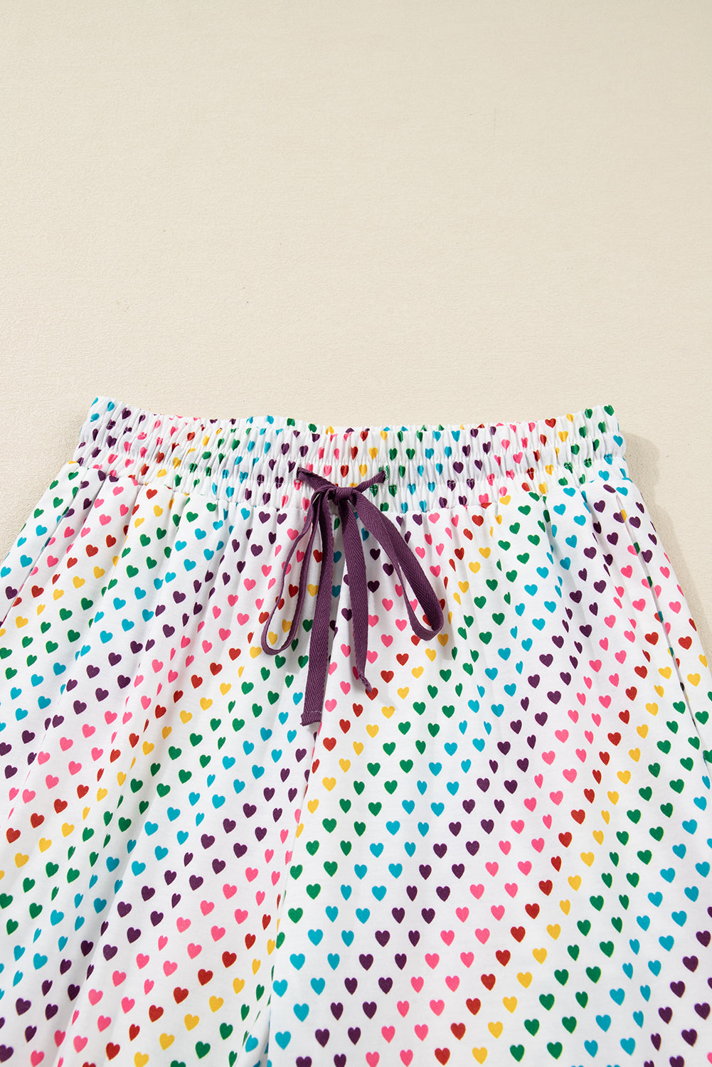 Valentine Heart Top and Pants Pajama Set