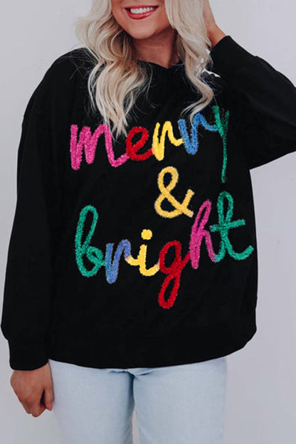 Merry & Bright Tinsel Sweater