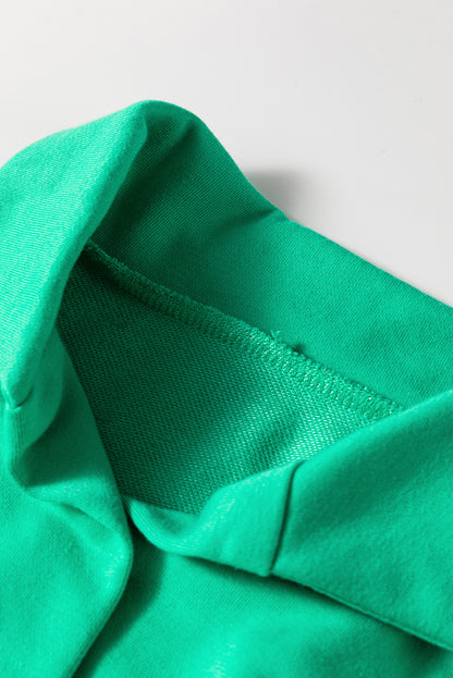 Colorblock Stripe Top and Shorts Set