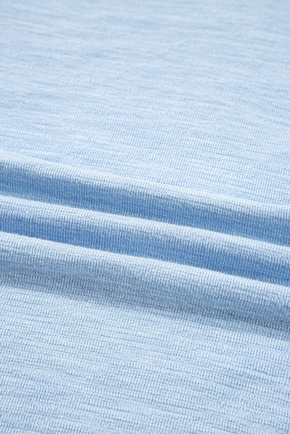 Solid Batwing Long Sleeve Top