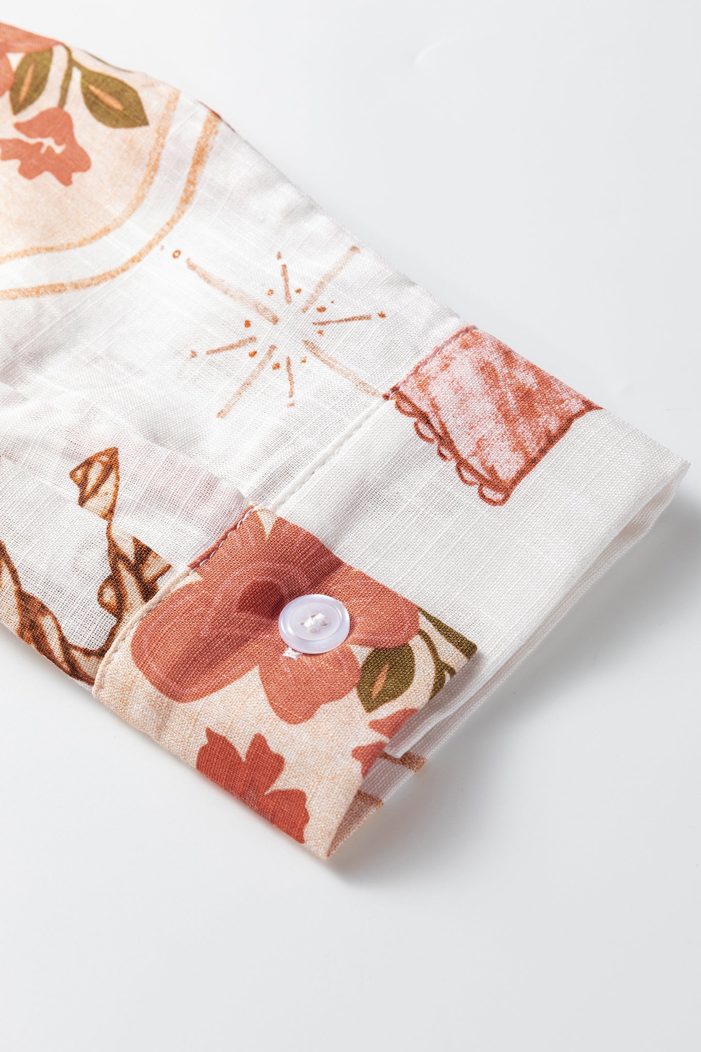 Western Rodeo Cowgirl Buttoned Long Sleeve Shirt