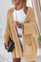 Oversized Open Front Sweater Cardigan