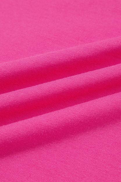 Colorblock Short Sleeve T-Shirt and Skort Set