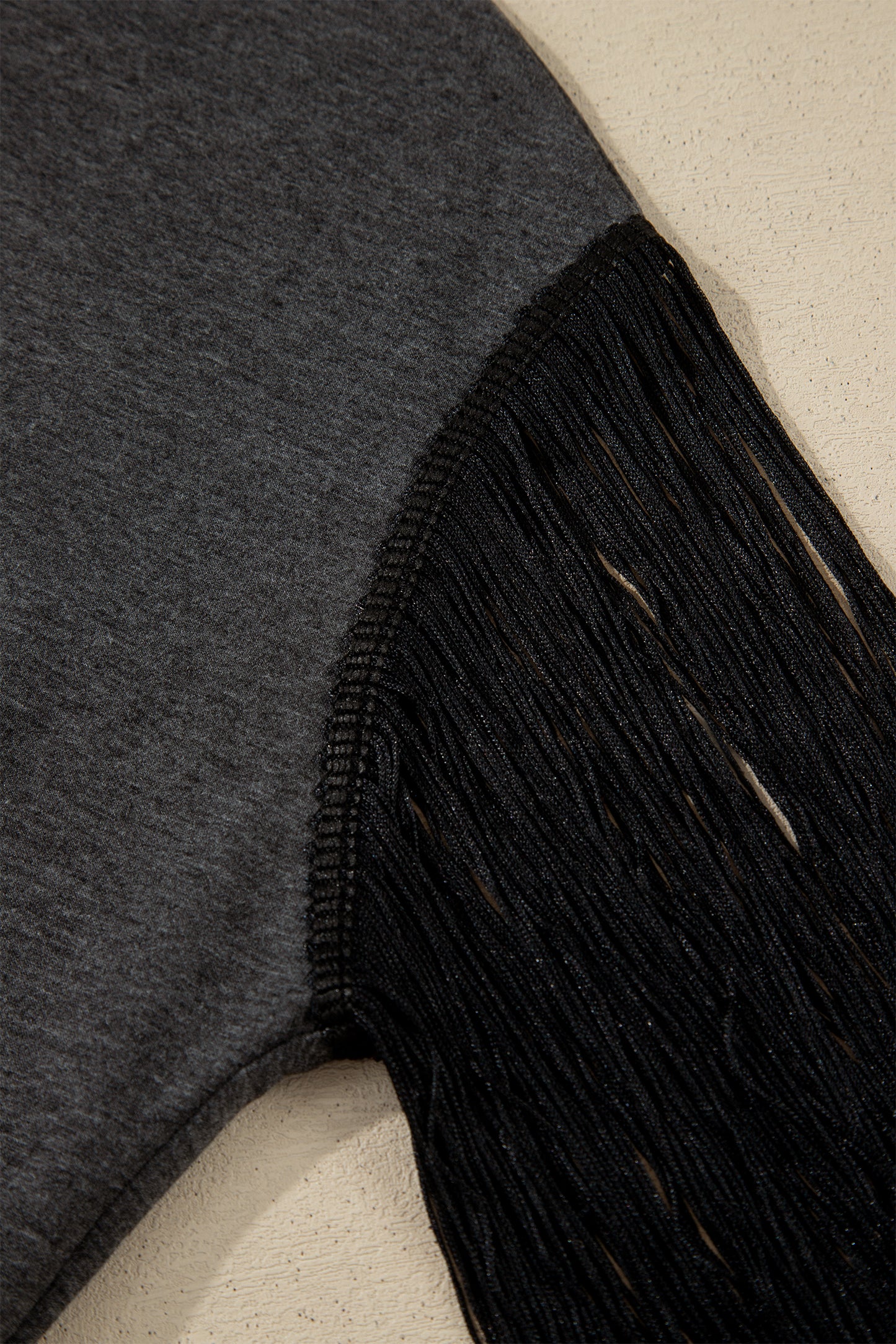 Western Yee Haw State of Mind Fringe Sleeve Tee