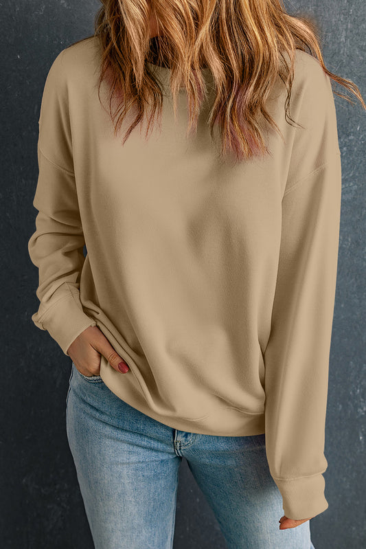 Crewneck Long Sleeve Pullover Sweatshirt