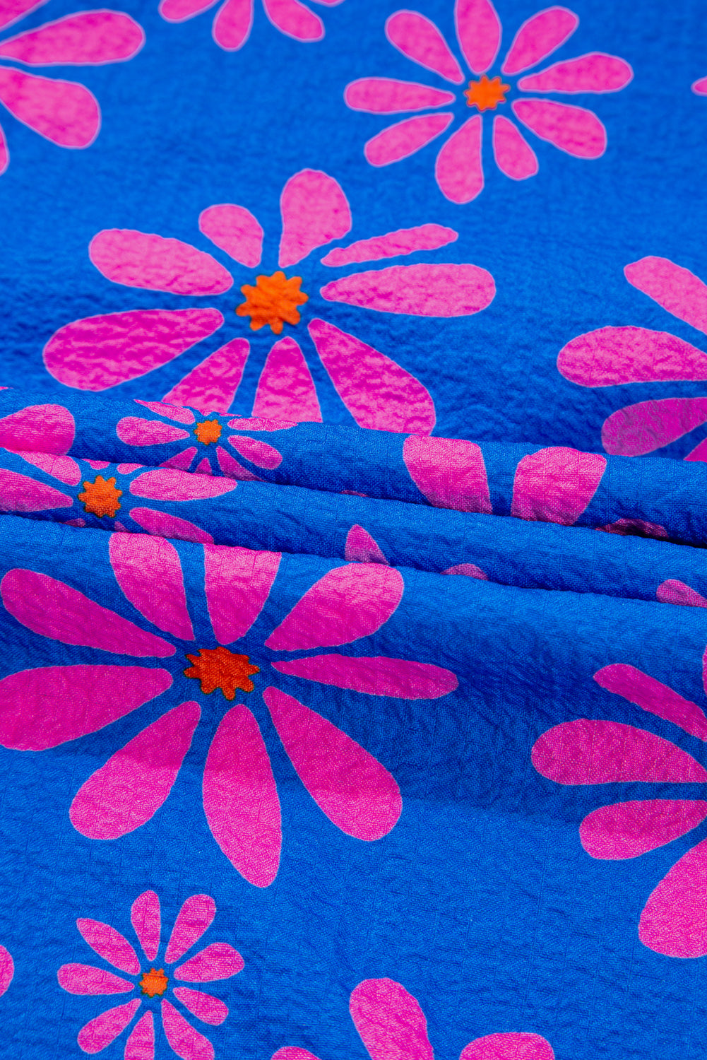 Floral Colorblock Ruffle Strap Flowy Tank Top