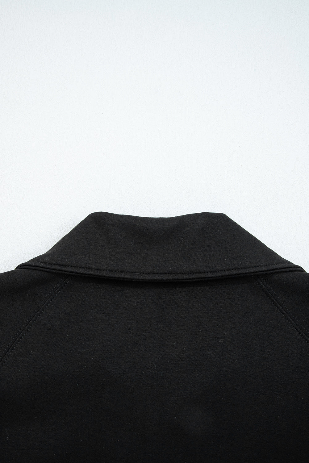 Solid Quarter-Zip Top and Drawstring Pants Set