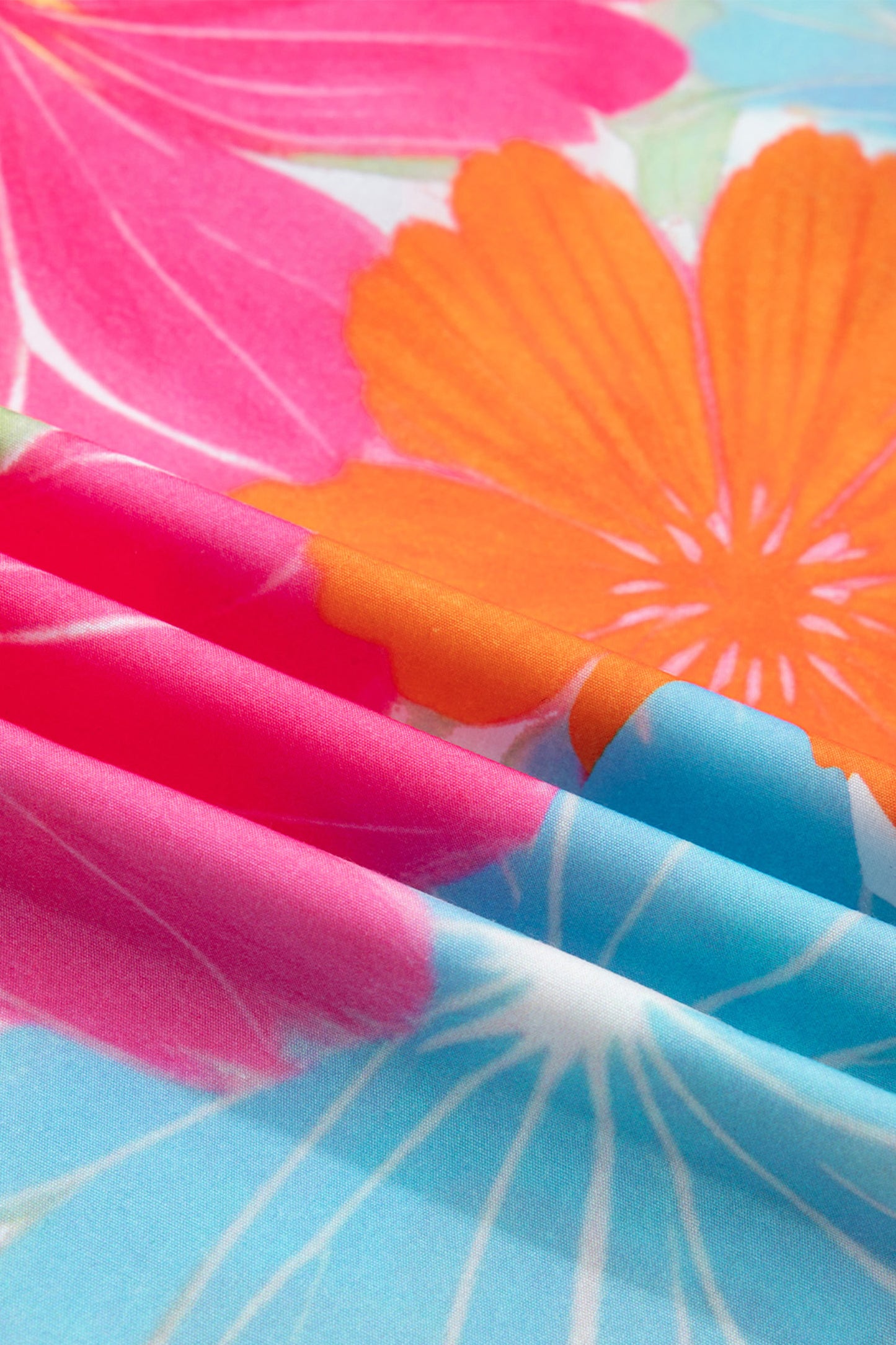 Floral Ruffle Tied V-Neck Flutter Sleeve Blouse