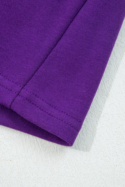 Varsity Stripe Pullover and Mini Skirt Set